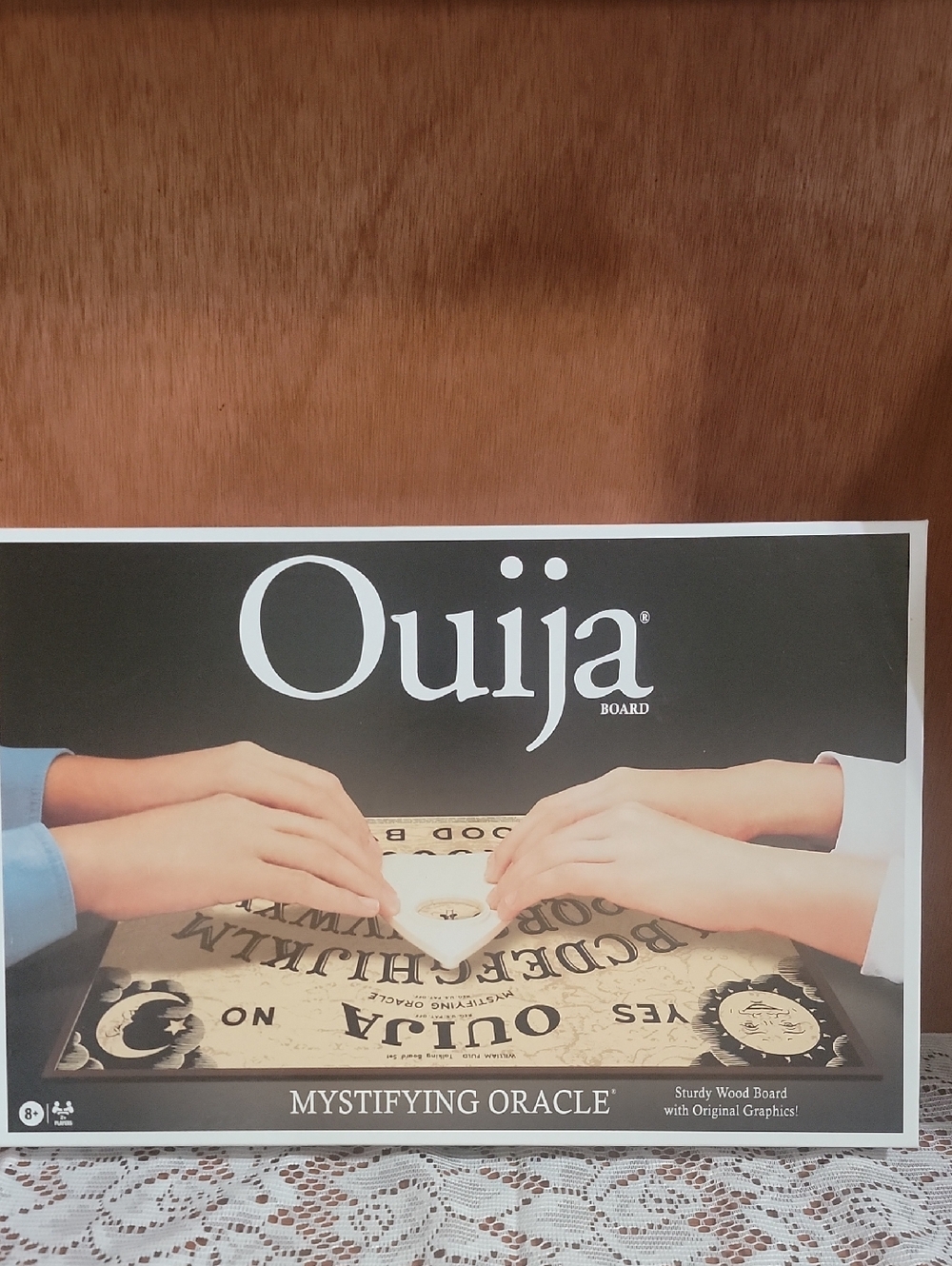 Hasbro Ouija Board Game - Black, White, Tan